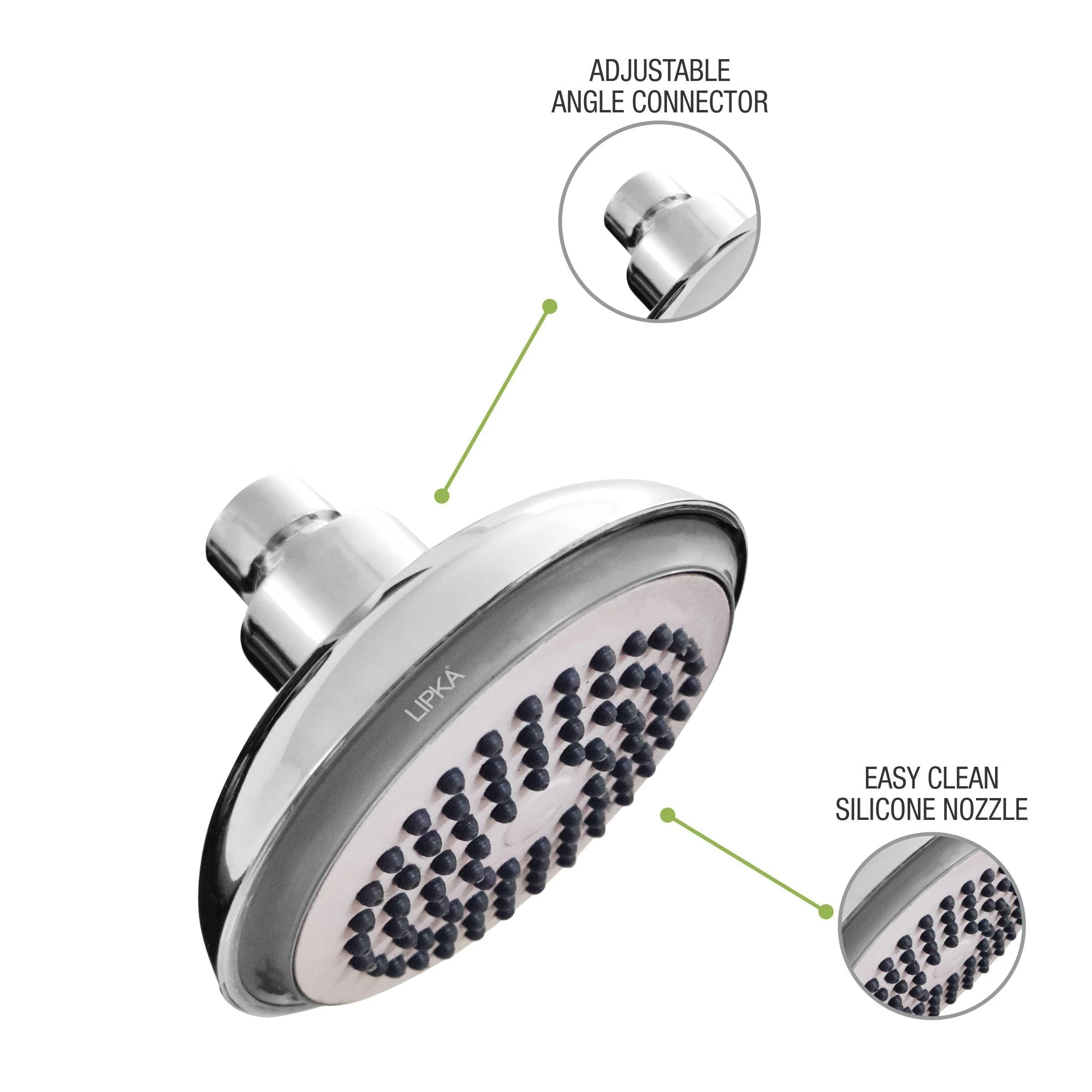 Rio Overhead Shower (4.5 Inches) - LIPKA - Image 4