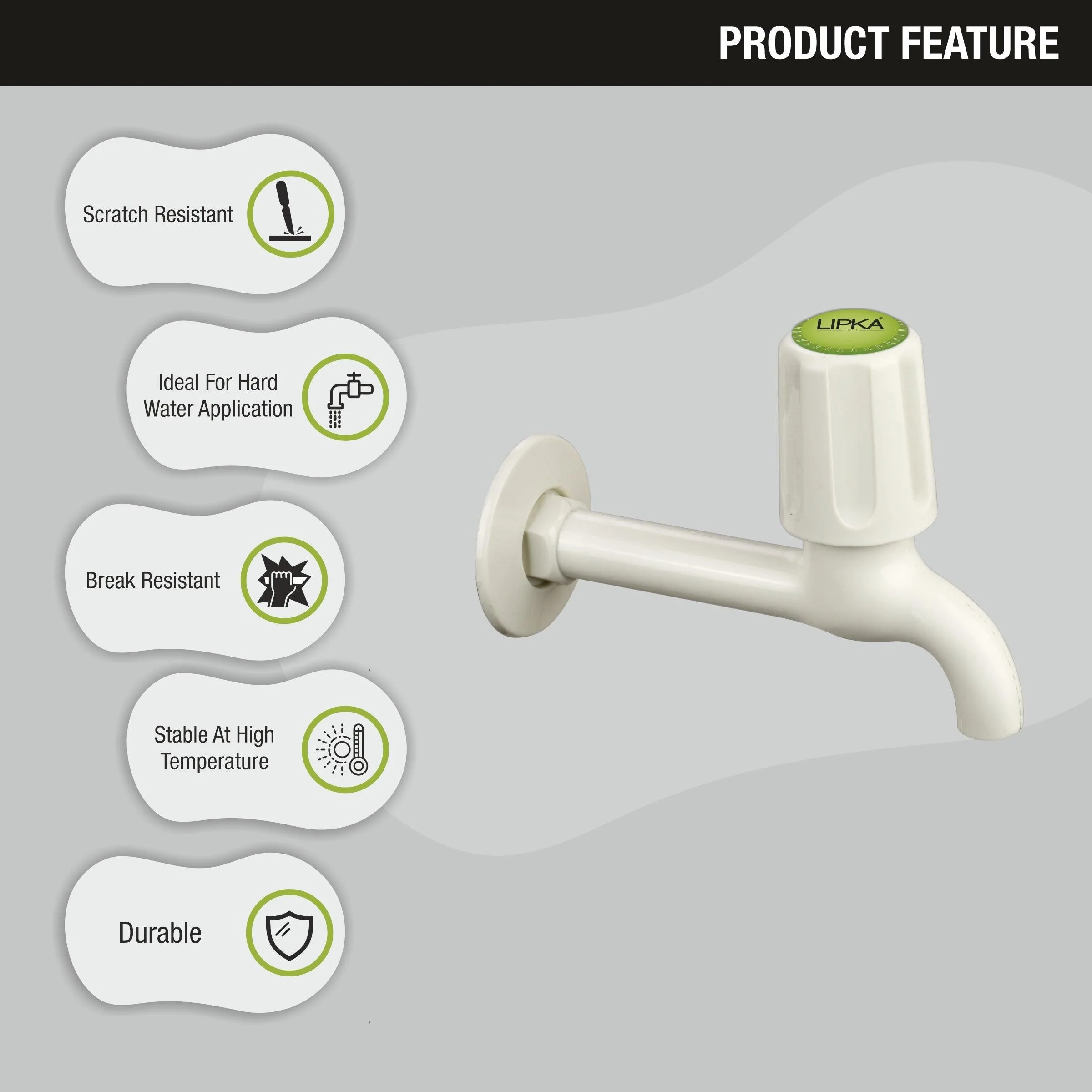 Royal Bib Tap Long Body PTMT Faucet - LIPKA - Image 5