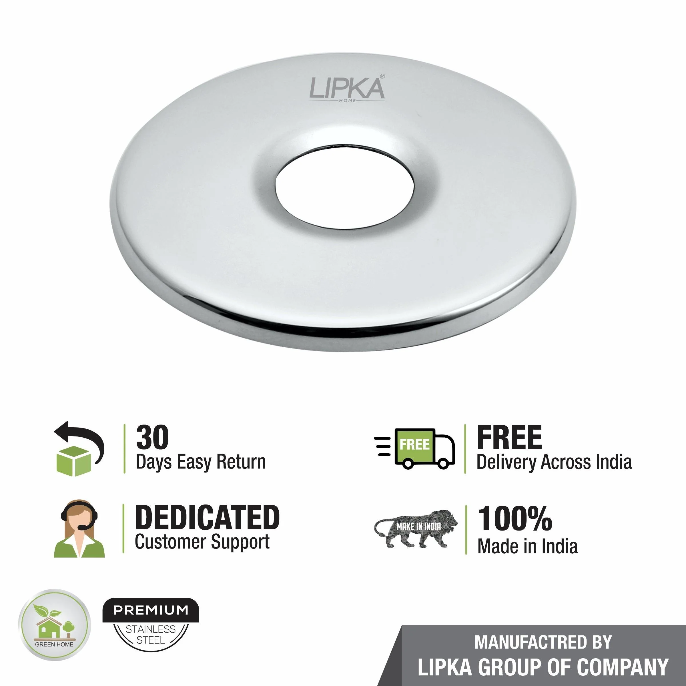 Sea Flange (Chrome Plated) Pack of 10 - LIPKA - Image 3