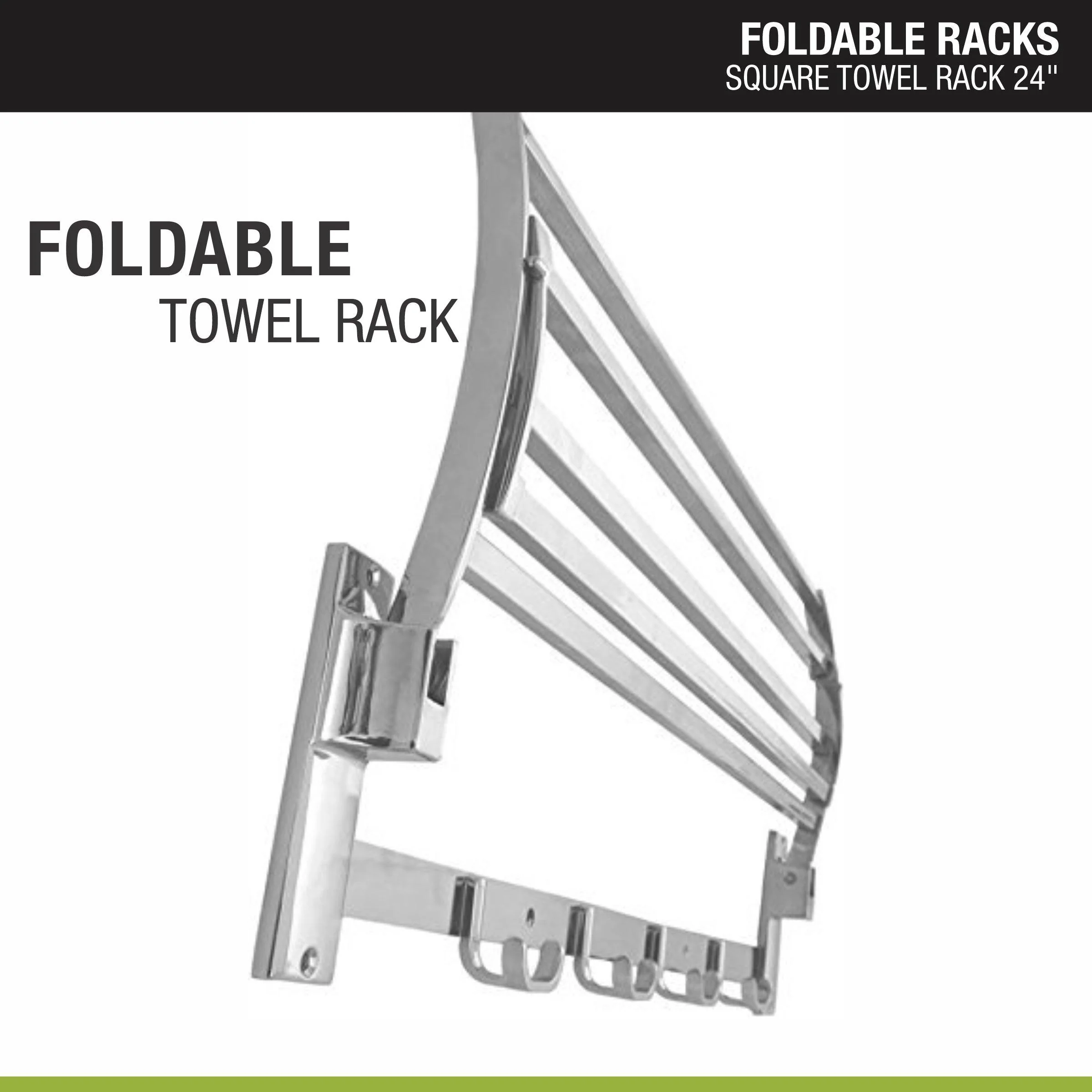 Square Foldable Rack (24 Inches) - LIPKA - Image 4
