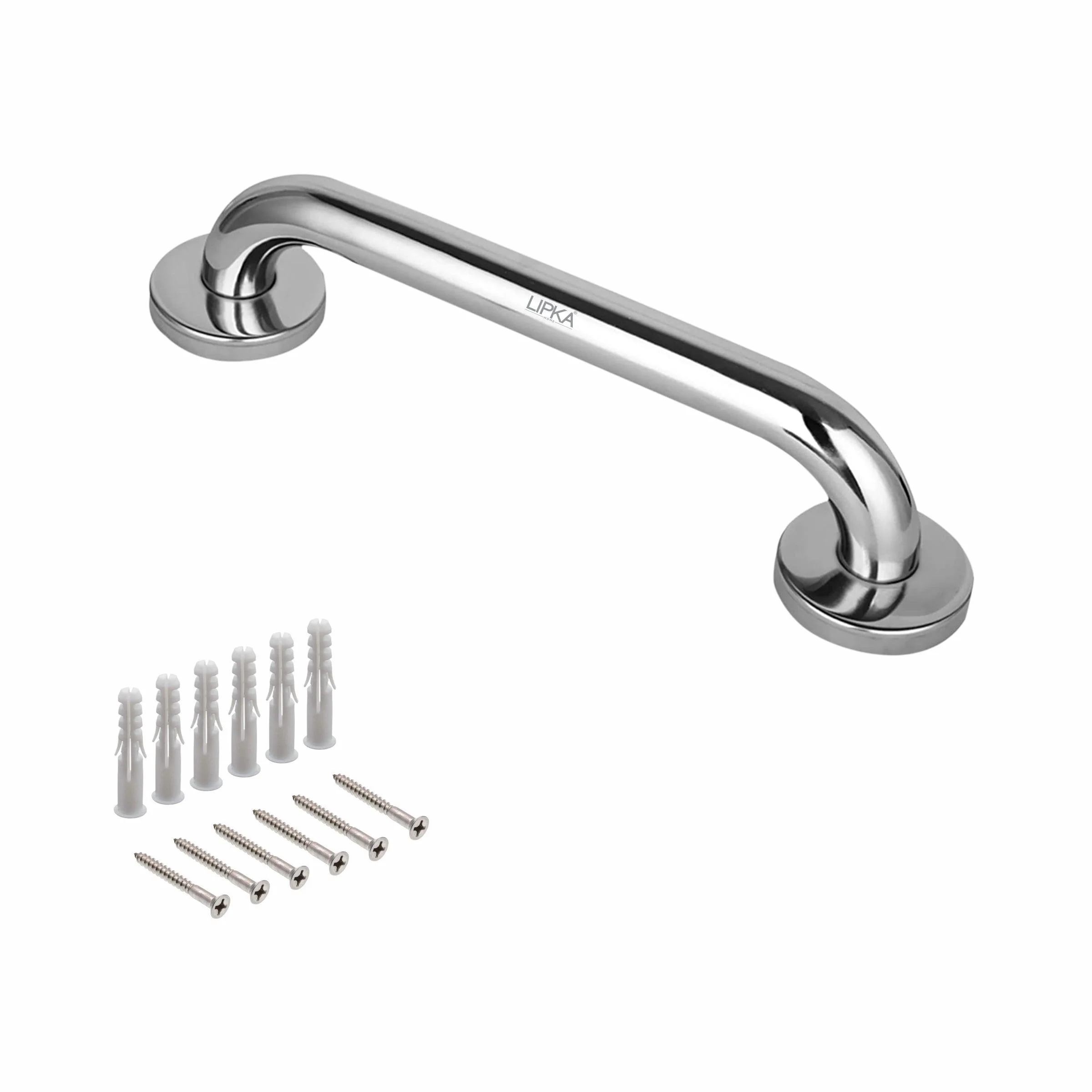 Stainless Steel Grab Bar (16 Inches) - LIPKA - Image 2
