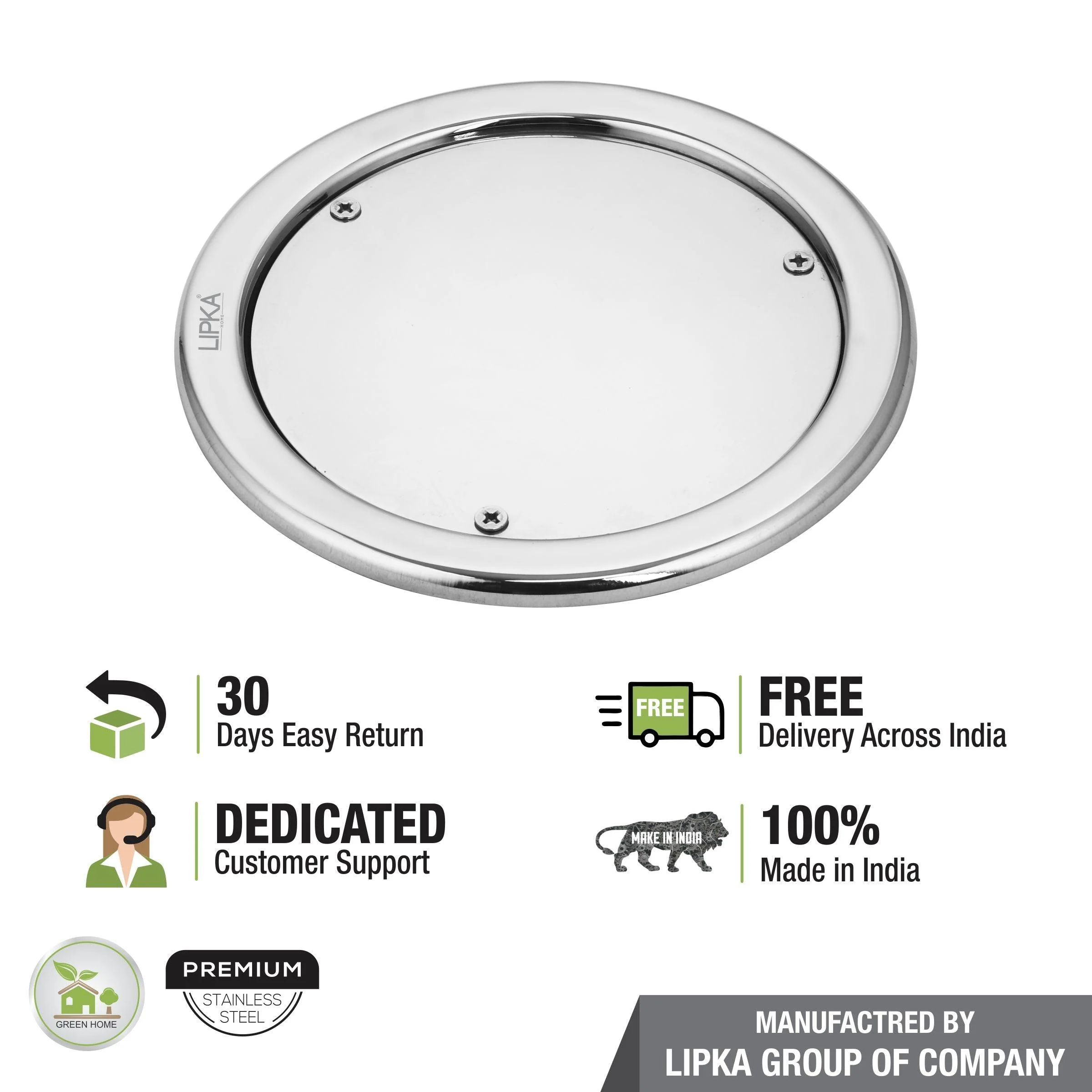Sweep Out Round Floor Drain (5 inches) - LIPKA - Image 4