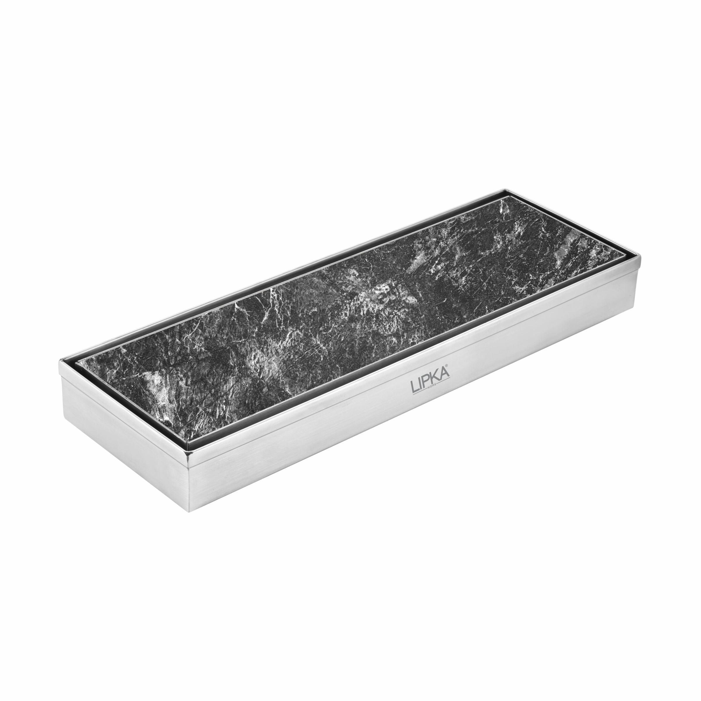 Tile Insert Shower Drain Channel (12 x 4 Inches) - LIPKA