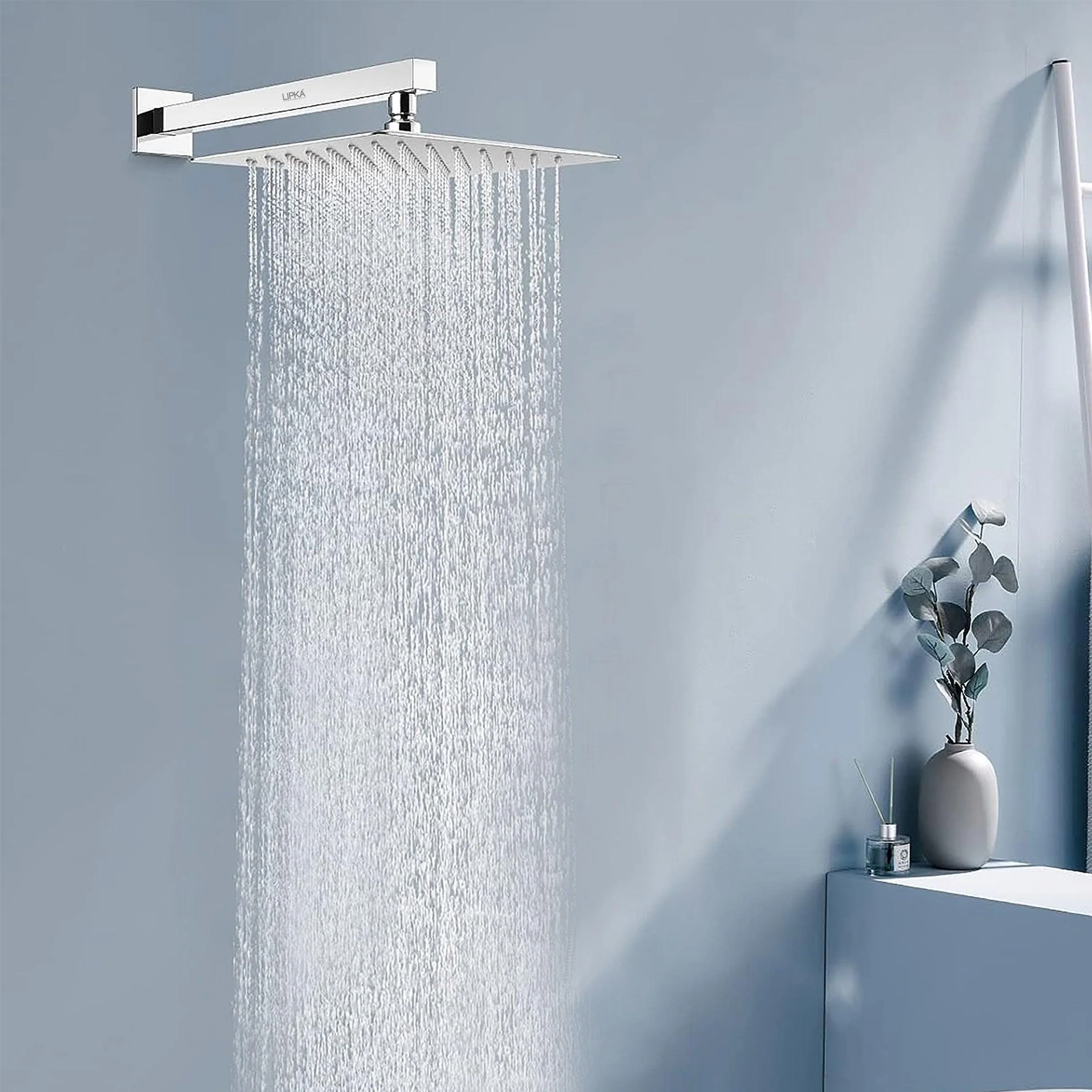 Ultra Thin 304-Grade Overhead Rain Shower (4 x 4 Inches) - LIPKA - Image 4