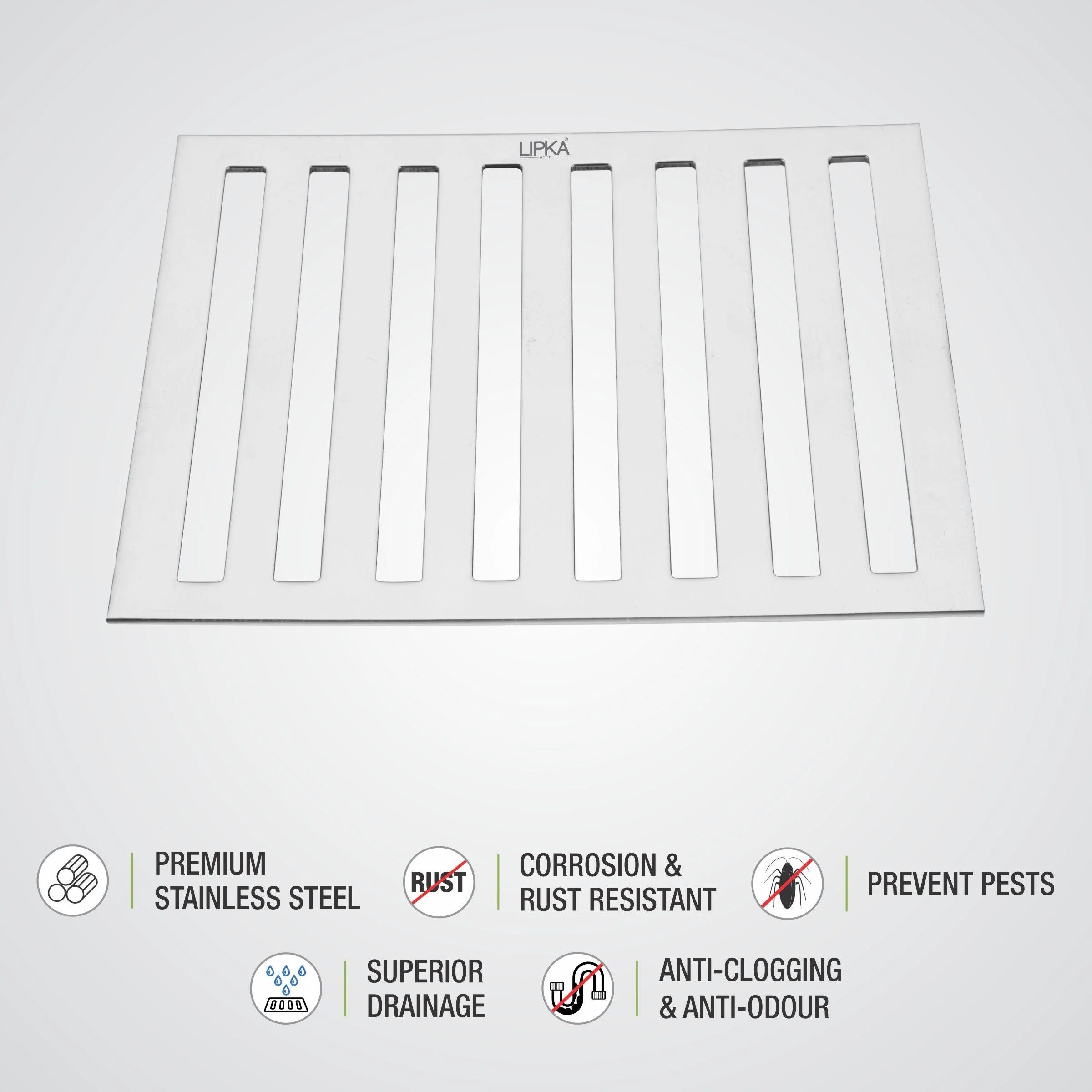 Vertical Grating Top (10 x 10 inches) - LIPKA - Image 3