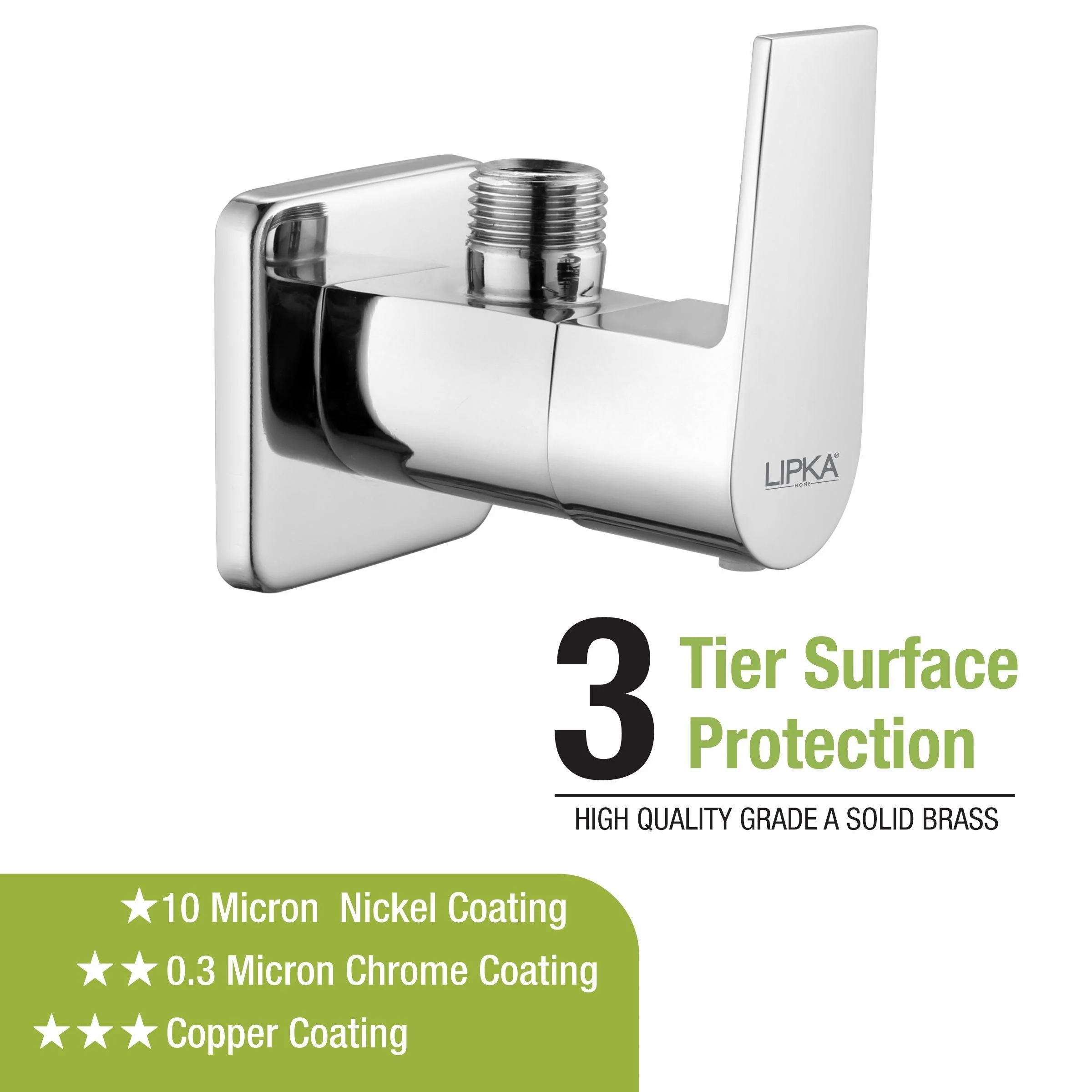 Victory Angle Valve Brass Faucet - LIPKA - Image 4