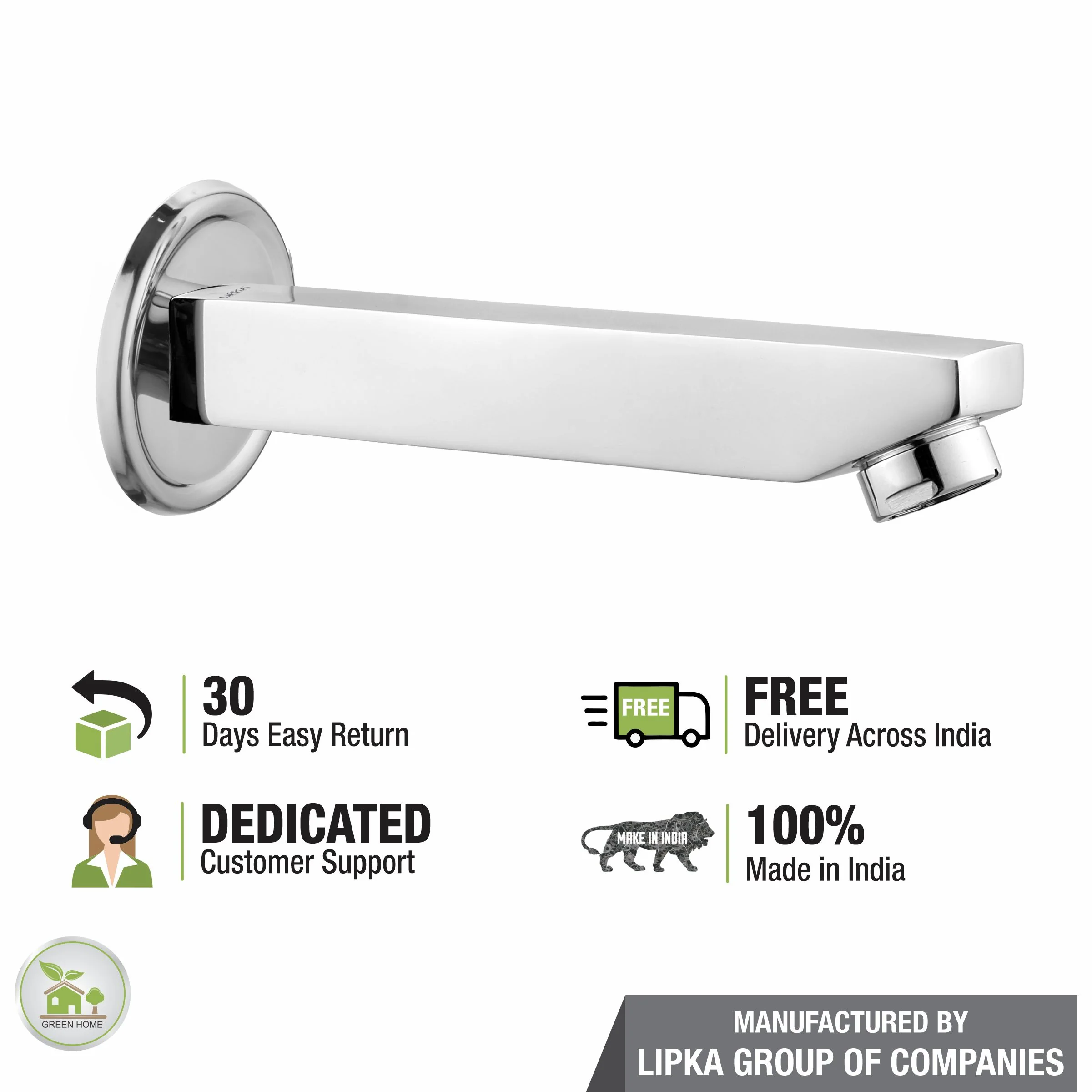 Victory Bathtub Spout Brass Faucet- LIPKA - Image 5