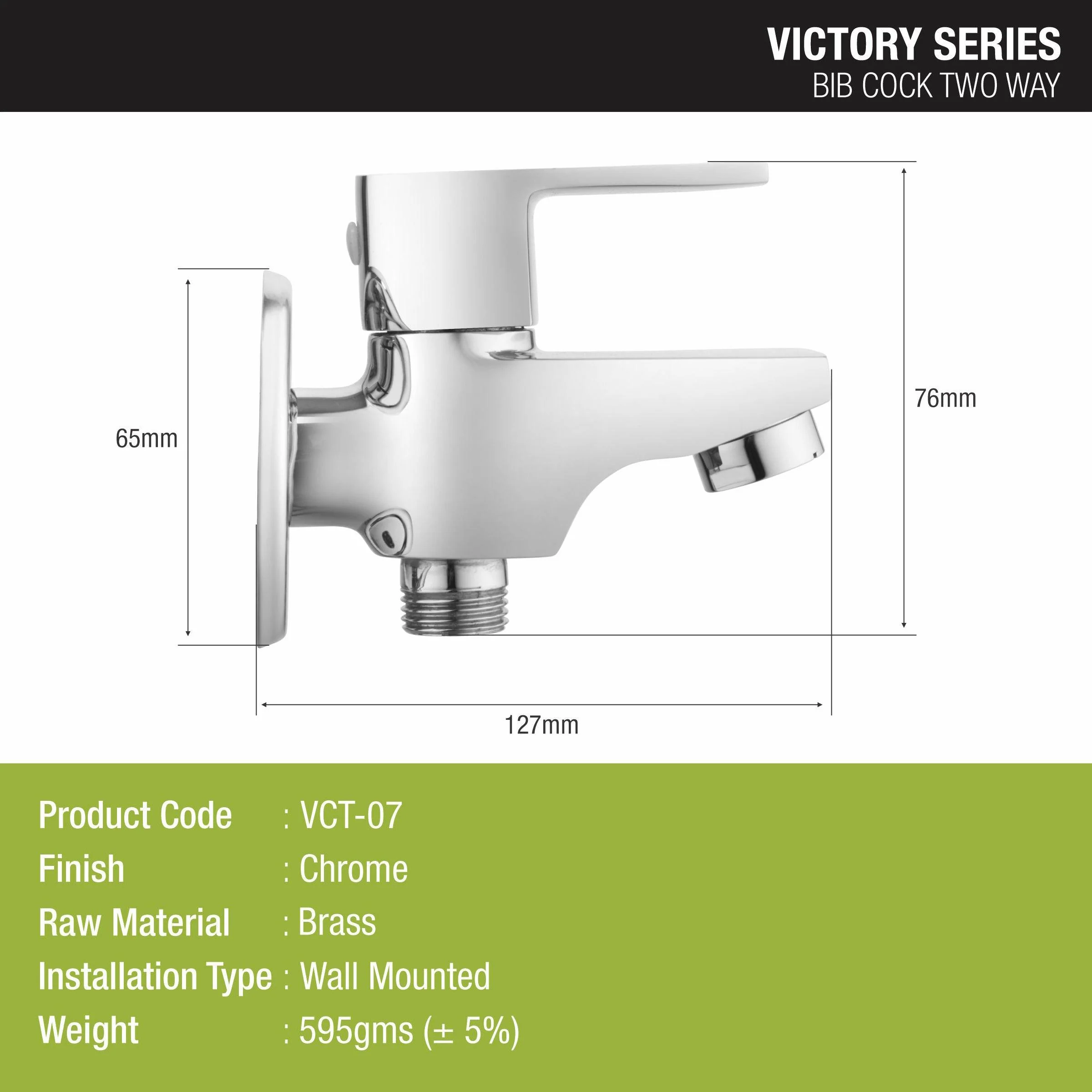 Victory Two Way Bib Tap Faucet - LIPKA - Image 2