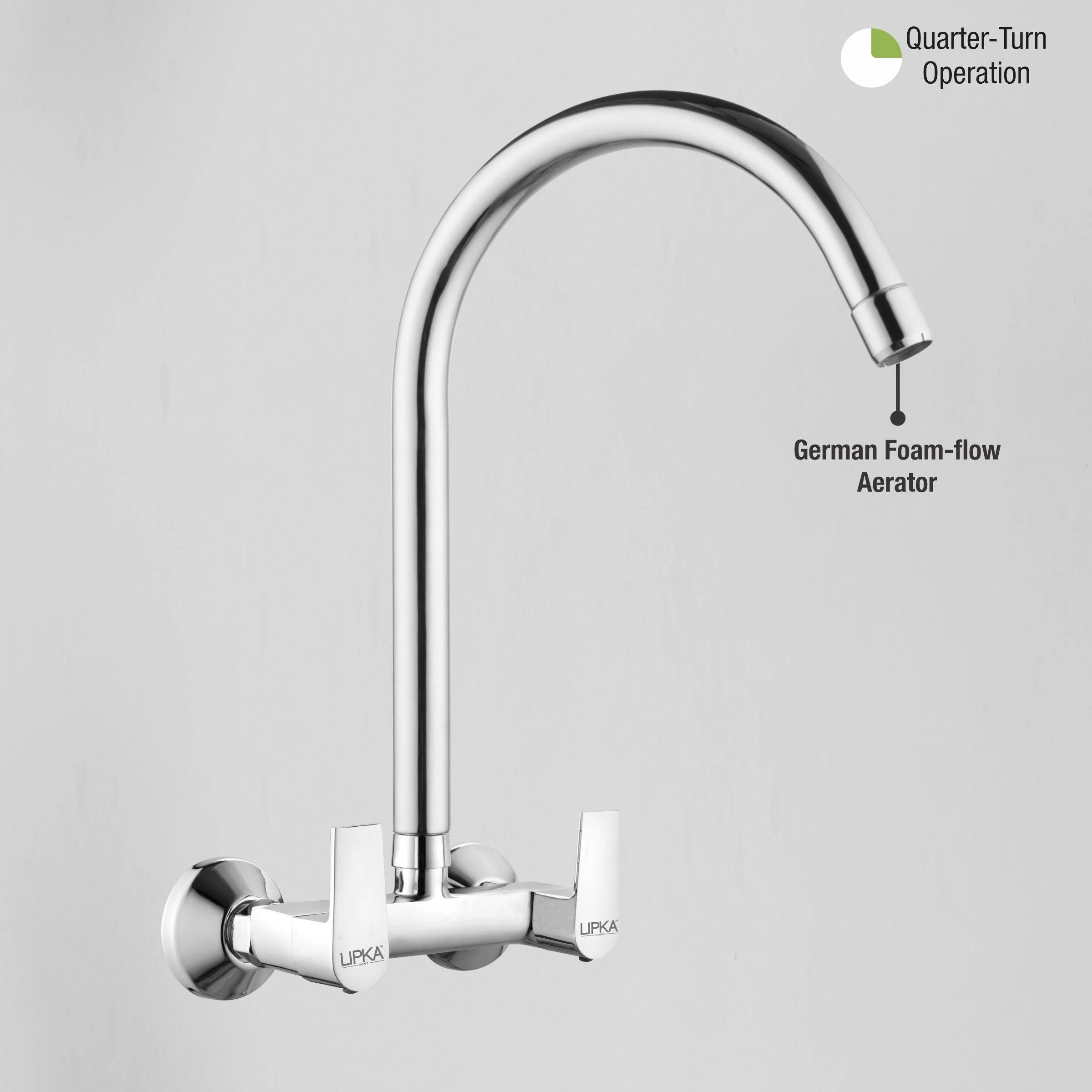 Victory Sink Mixer with Large (20 Inches) Round Swivel Spout Faucet - LIPKA - Image 5