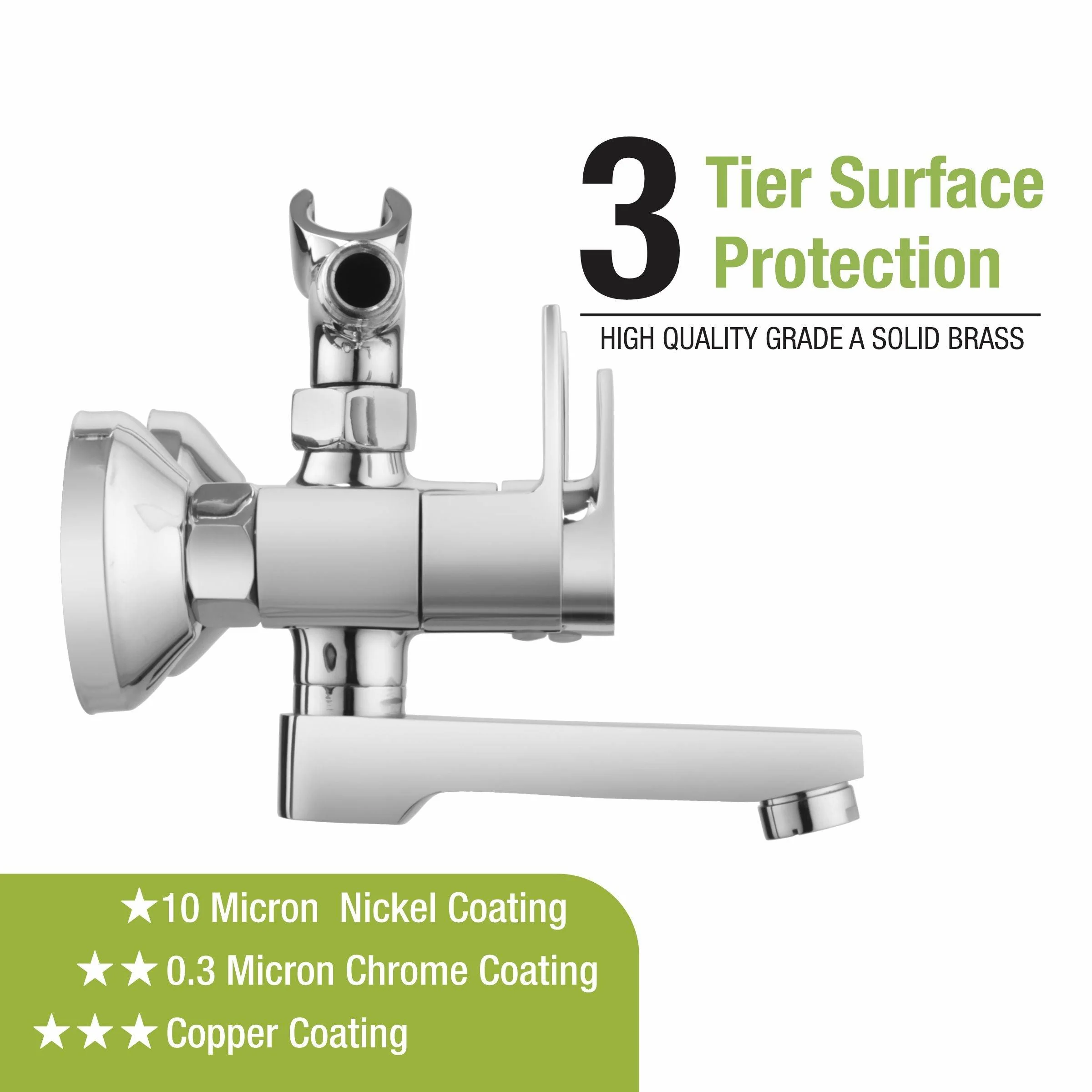 Victory Telephonic Wall Mixer Brass Faucet - LIPKA - Image 4